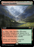 Wooded Foothills (Extended Art) (MH3-467) - Modern Horizons 3: (Extended Art)