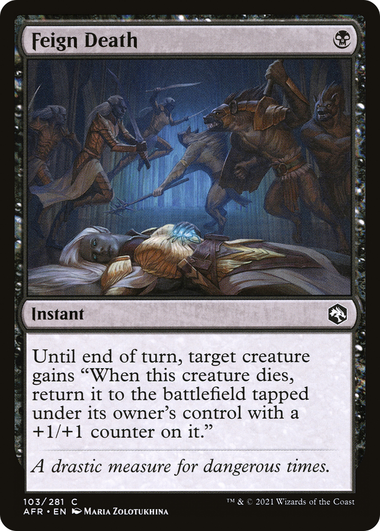 Feign Death (AFR-103) - Adventures in the Forgotten Realms
