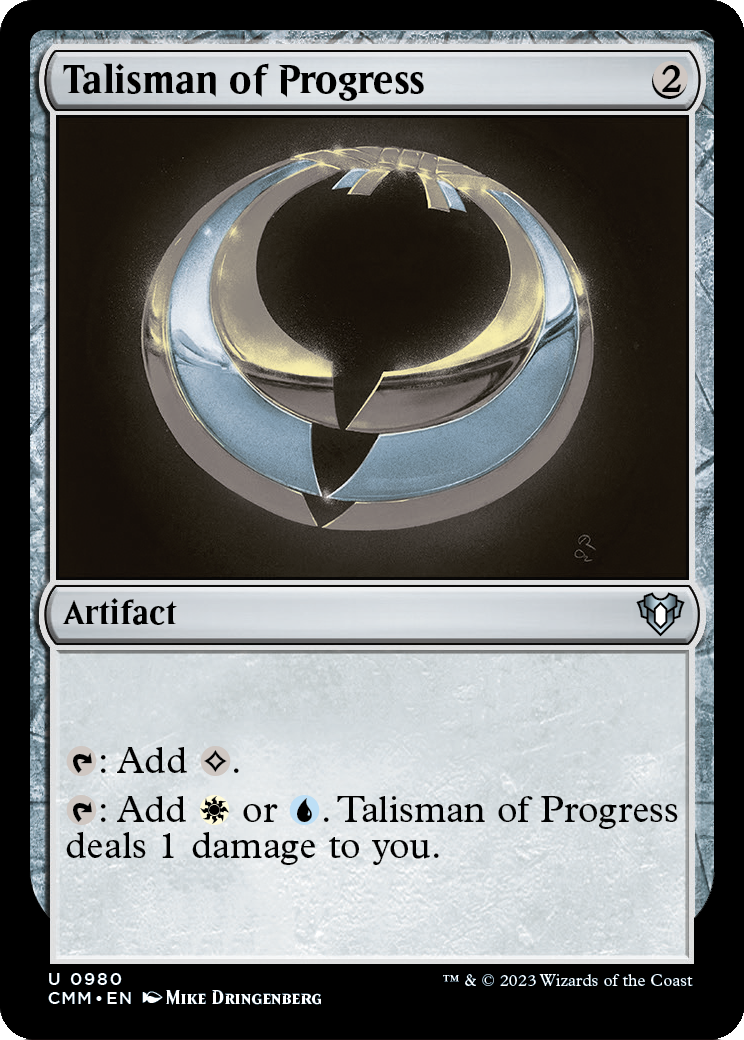 Talisman of Progress (CMM-980) - Commander Masters