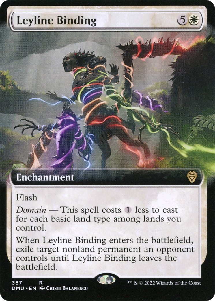 Leyline Binding (Extended Art) (DMU-387) - Dominaria United: (Extended Art)