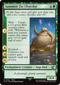 Summon: Fat Chocobo (FIN-202) - FINAL FANTASY: (enchantment)