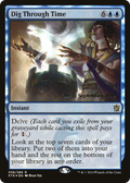 Dig Through Time (PRE-36S) - Khans of Tarkir Promos Foil