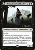 Liliana, Heretical Healer (PRE-106S) - Magic Origins Promos: (originpwdfc) Foil