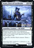 Ayara, First of Locthwain (PRE-75S) - Throne of Eldraine Promos Foil