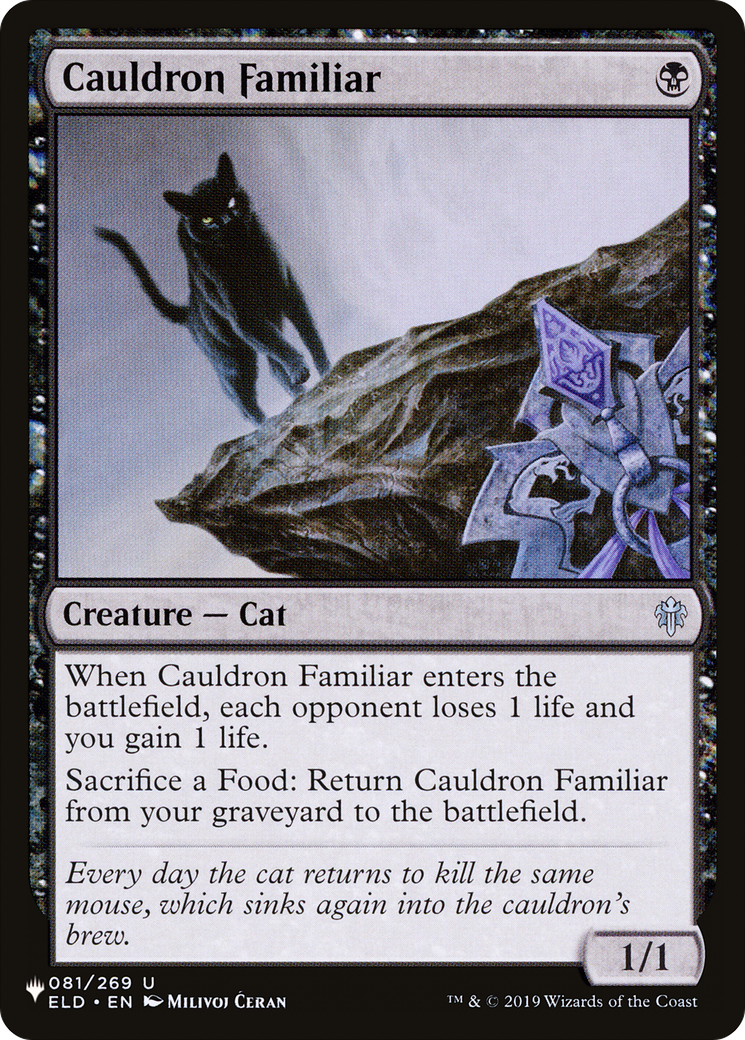 Cauldron Familiar (LIST-ELD-81) - The List