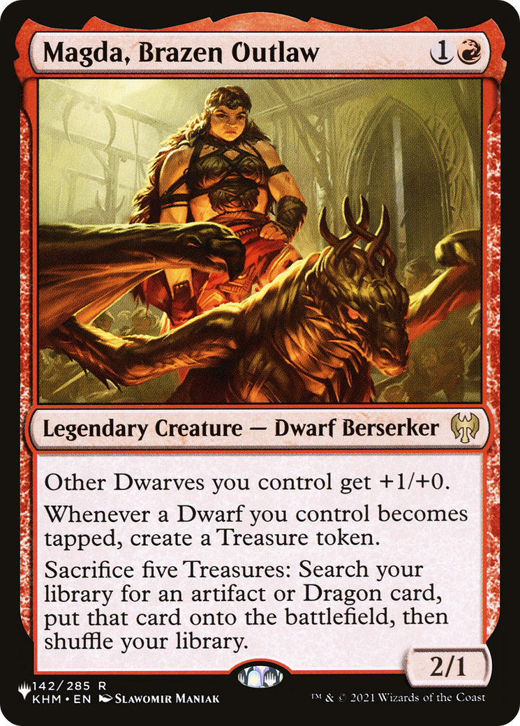 Magda, Brazen Outlaw (LIST-KHM-142) - The List Reprints