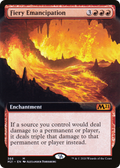 Fiery Emancipation (Extended Art) (M21-366) - Core Set 2021: (Extended Art) Foil