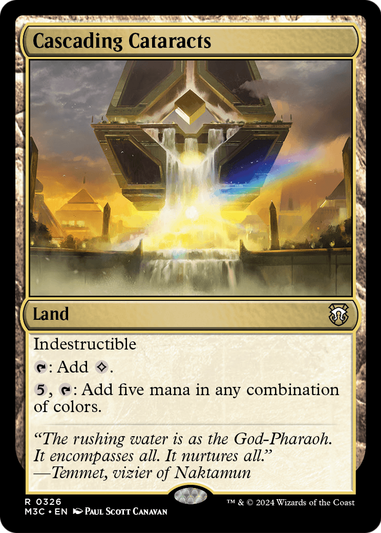 Cascading Cataracts (M3C-326) - Modern Horizons 3 Commander