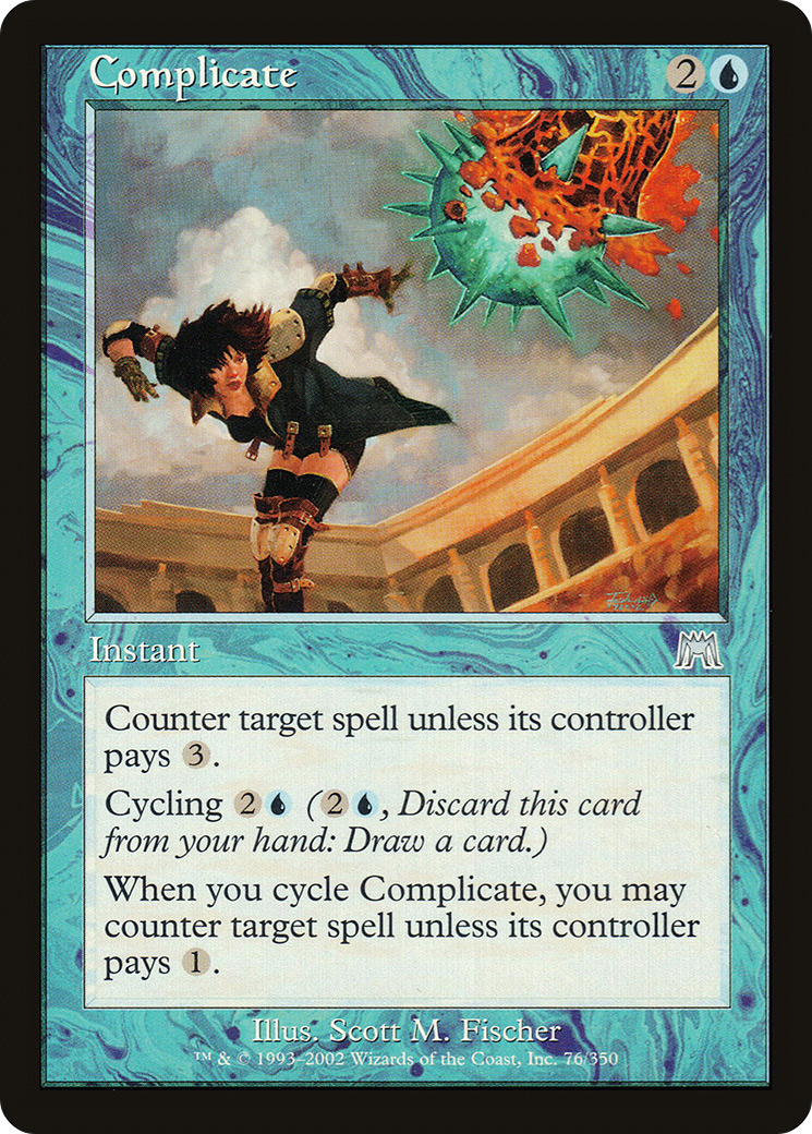 Complicate (ONS-076) - Onslaught Foil