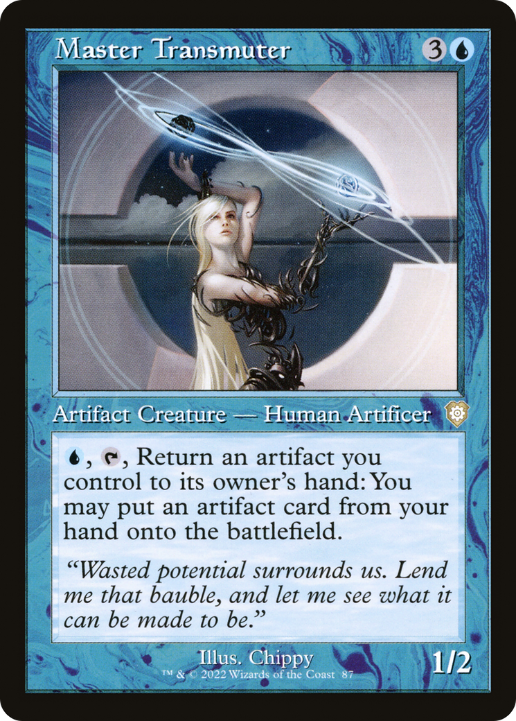 Master Transmuter (Retro Frame) (BRC-087) - The Brothers' War Commander
