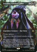 Zoraline, Cosmos Caller (Borderless) (Raised Foil) (BLB-355) - Bloomburrow: (Showcase) Foil
