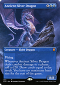 Ancient Silver Dragon (Borderless) (CLB-366) - Commander Legends: Battle for Baldur's Gate