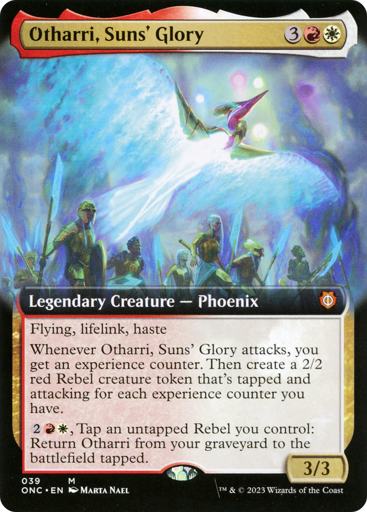 Otharri, Suns' Glory (Extended Art) (ONC-039) - Phyrexia: All Will Be One Commander: (Extended Art)