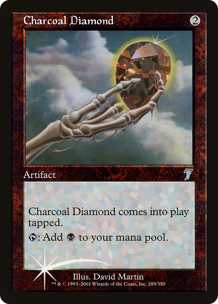 Charcoal Diamond (7ED-289★) - 7th Edition Foil