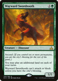 Wayward Swordtooth (RIX-150) - Rivals of Ixalan Foil