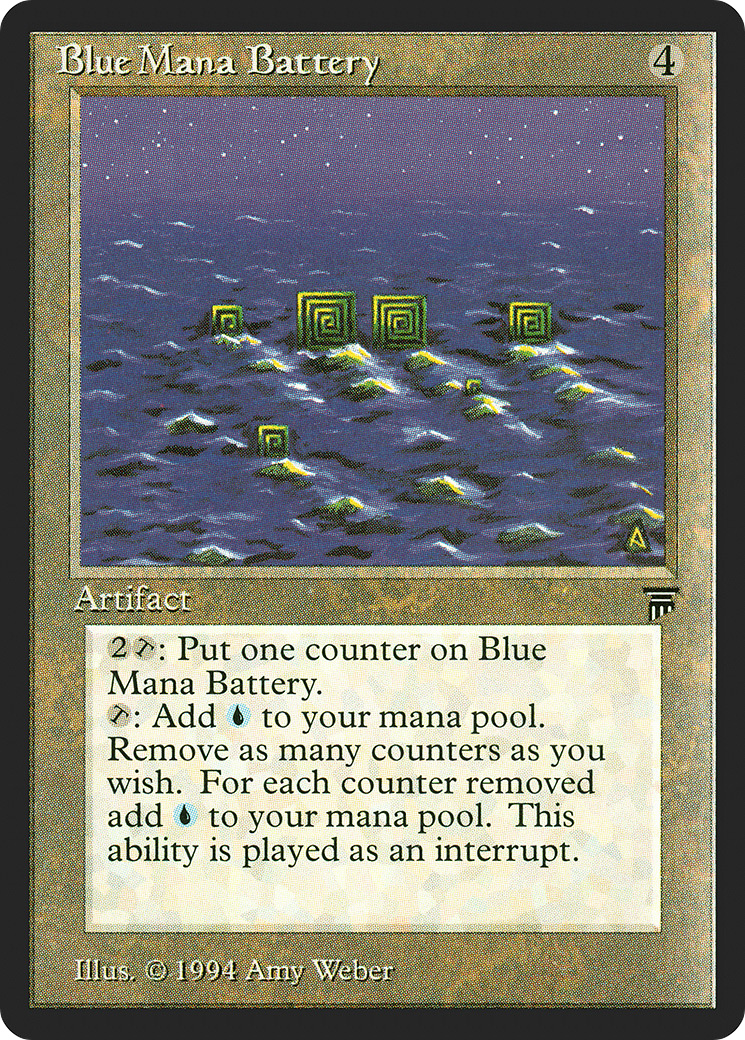 Blue Mana Battery (LEG-) - Legends
