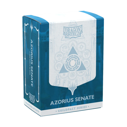Dragon Shield Dual Matte Art Sleeves 100CT: Azorius Senate