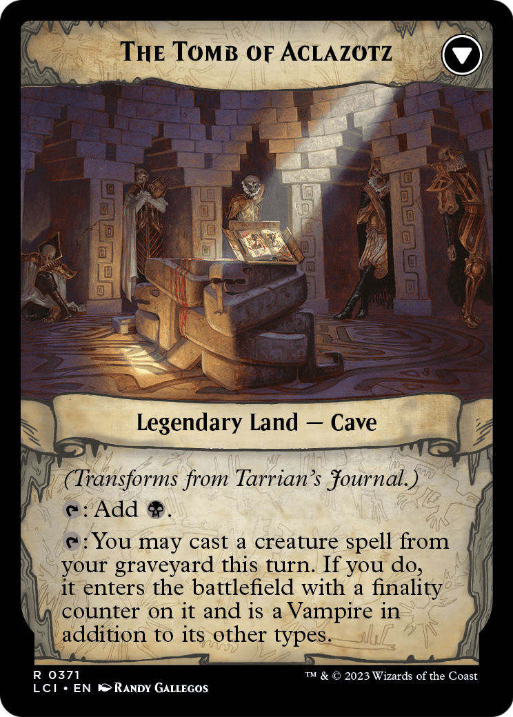 Tarrian's Journal (Extended Art) (LCI-371) - The Lost Caverns of Ixalan: (Extended Art) Foil
