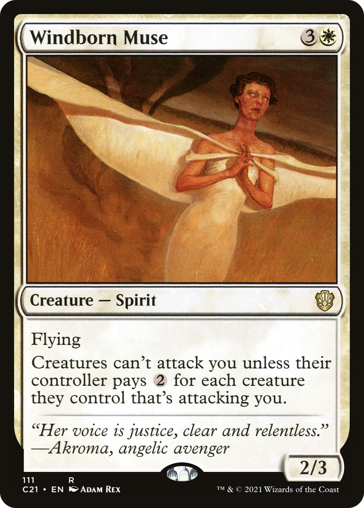 Windborn Muse (C21-111) - Commander 2021