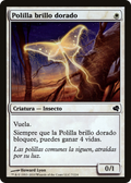 Goldenglow Moth (Spanish) - "Polilla brillo dorado" (PS11-007) - Salvat 2011