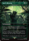 Bast's Blessing - Primal Vigor (SLD-1749) - Secret Lair Drop / Bast's Blessing (Borderless)