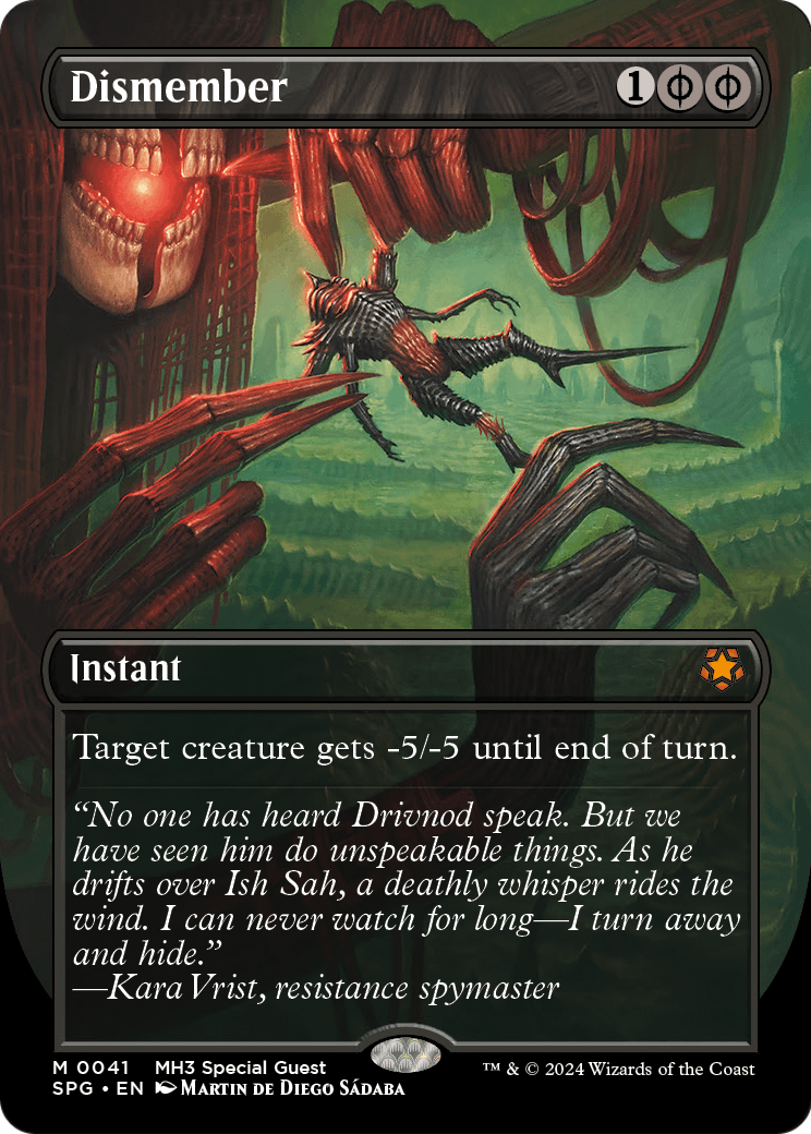 Dismember (Borderless) (SPG-041) - Special Guests Foil