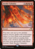 Invoke Calamity (PPNEO-147) - Kamigawa: Neon Dynasty Promos