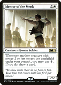Mentor of the Meek (PRE-27S) - Core Set 2019 Promos Foil