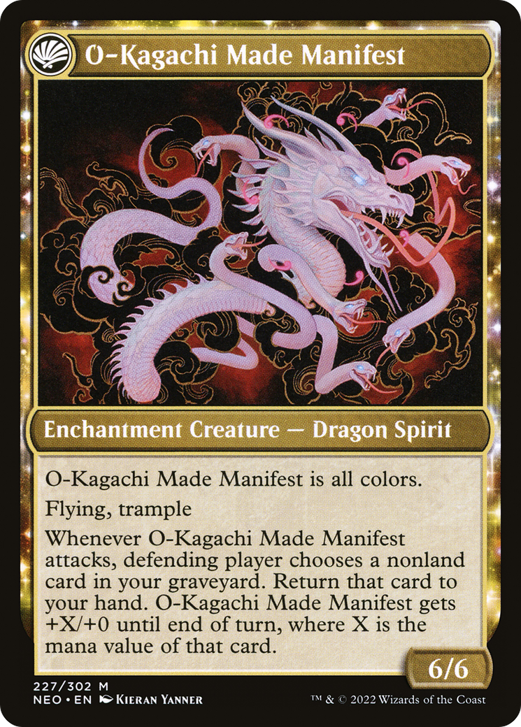 The Kami War (NEO-227) - Kamigawa: Neon Dynasty: (fandfc, enchantment) Foil