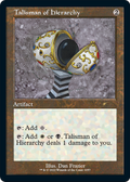 Talisman of Hierarchy (Retro Frame) (SLD-1057) - Secret Lair Drop