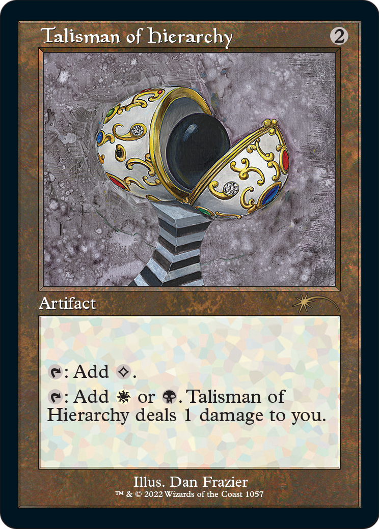Talisman of Hierarchy (Retro Frame) (SLD-1057) - Secret Lair Drop