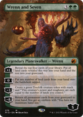 Wrenn and Seven (Borderless) (MID-278) - Innistrad: Midnight Hunt Foil