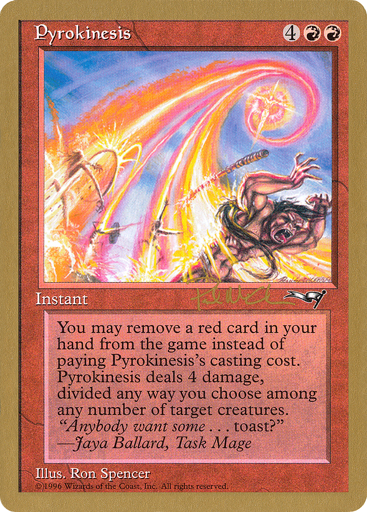 Pyrokinesis - 1997 Paul McCabe (ALL) (WCD-) - World Championship Decks 1997
