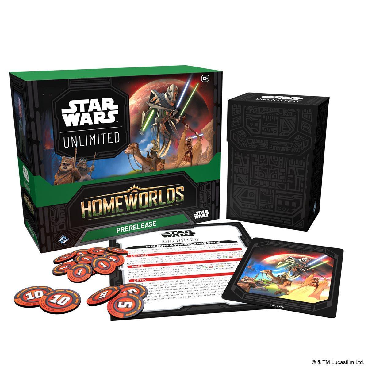 Star Wars Unlimited: Homeworlds Prerelease Box