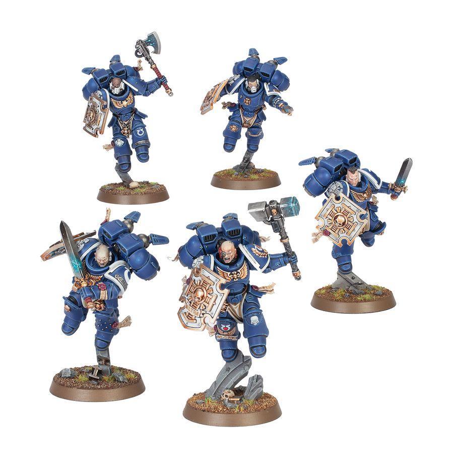 Warhammer 40k Space Marines: Vanguard Veteran Squad with Jump Packs