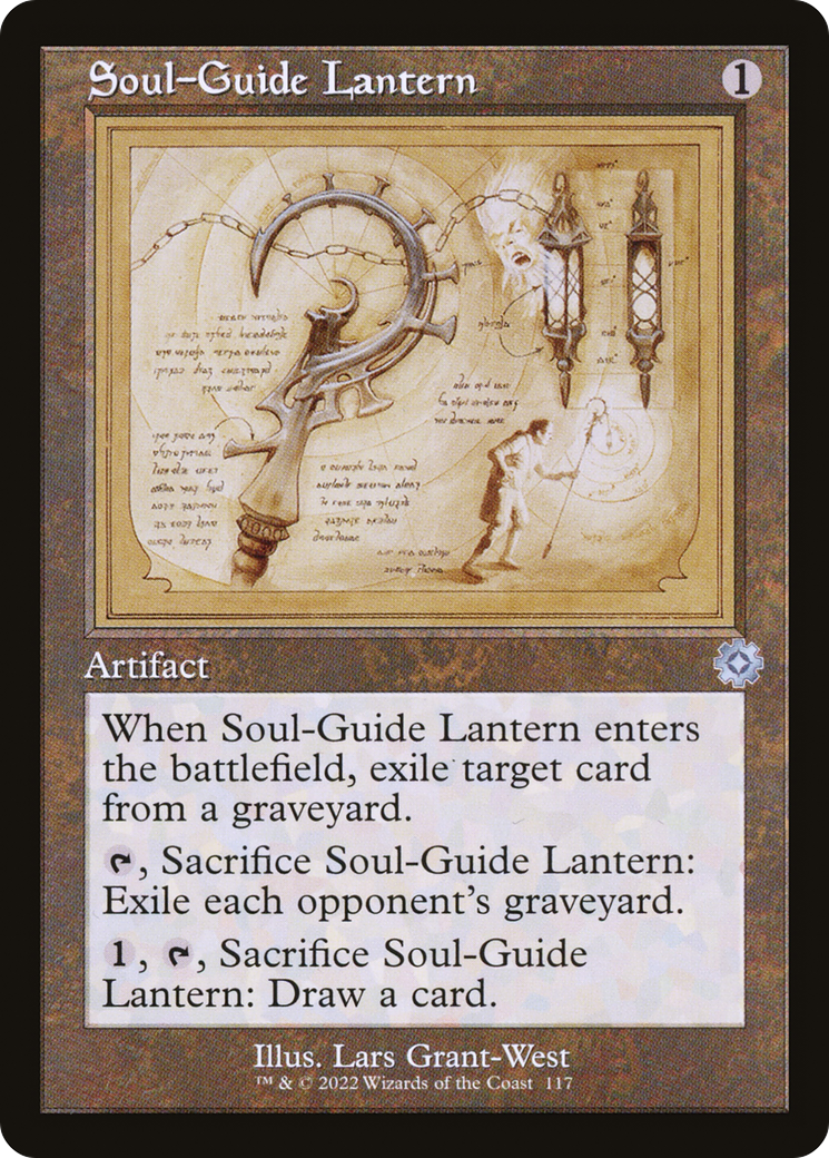 Soul-Guide Lantern (Schematic) (BRR-117) - The Brothers' War Retro Artifacts