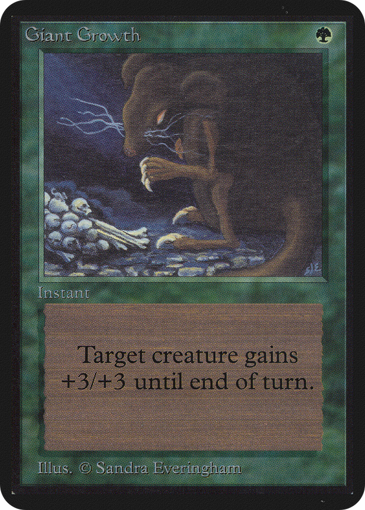 Giant Growth (LEA-) - Limited Edition Alpha