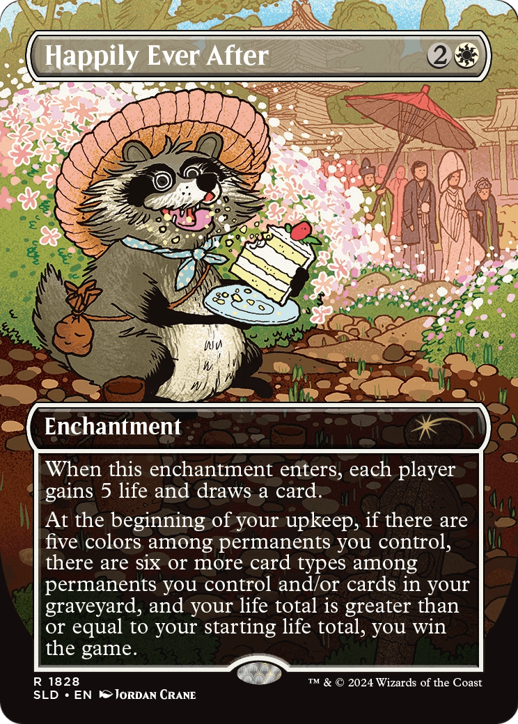 Happily Ever After (Rainbow Foil) (SLD-1828) - Secret Lair Drop (Borderless) Foil