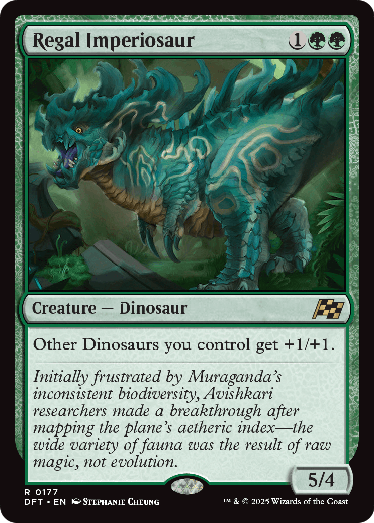Regal Imperiosaur (DFT-177) - Aetherdrift