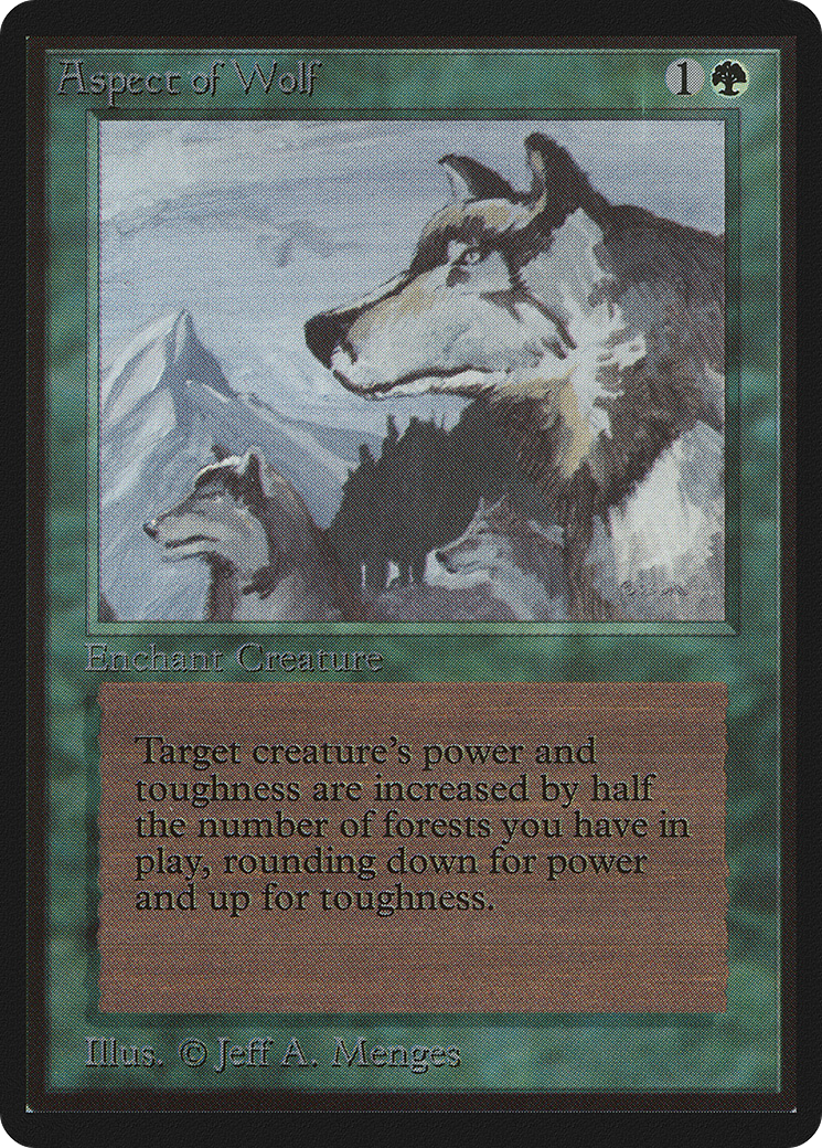 Aspect of Wolf (LEB-) - Limited Edition Beta