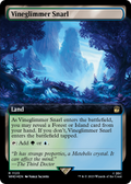 Vineglimmer Snarl (Extended Art) (Surge Foil) (WHO-1123) - Doctor Who: (Extended Art) Foil