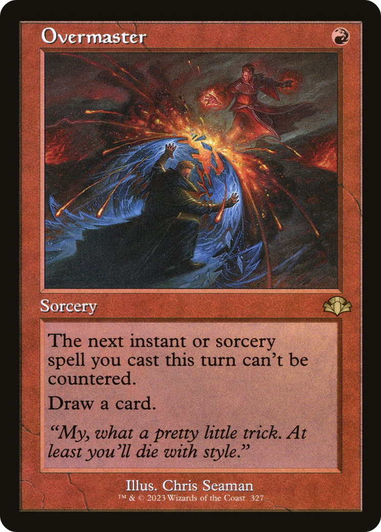 Overmaster (Retro Frame) (DMR-327) - Dominaria Remastered