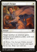 Loran's Escape (BRO-014) - The Brothers' War Foil