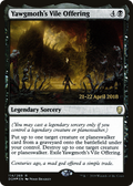 Yawgmoth's Vile Offering (PRE-114S) - Dominaria Promos Foil