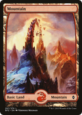 Mountain (267) - Full Art (BFZ-267) - Battle for Zendikar Foil