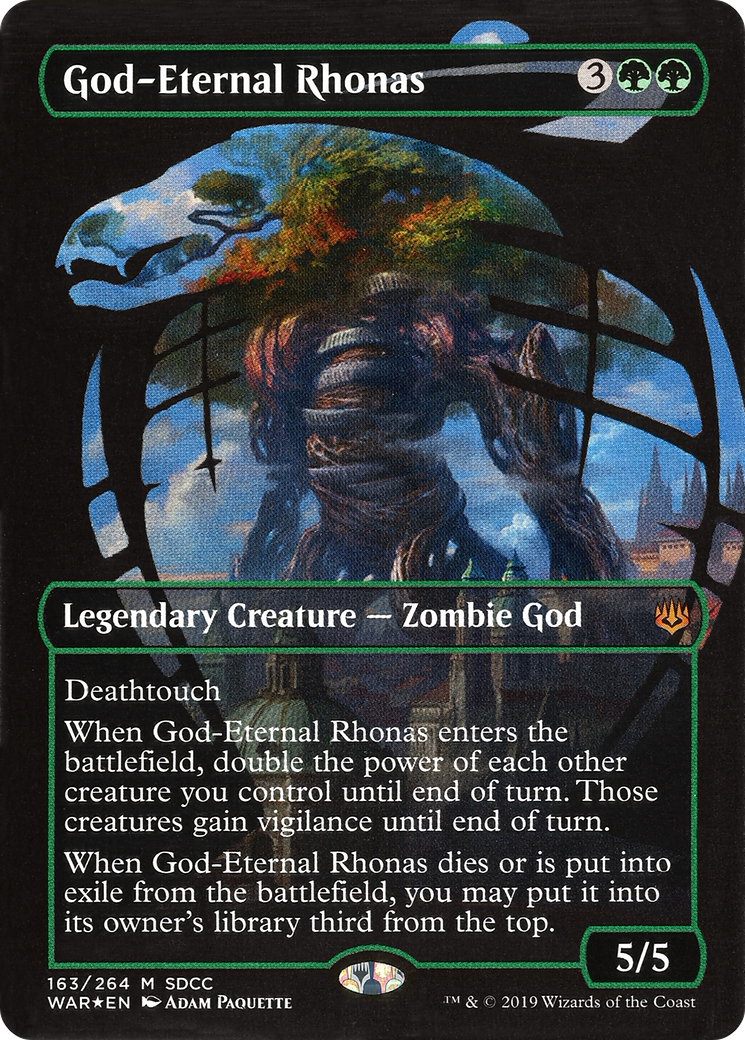 God-Eternal Rhonas (SDCC 2019 Exclusive) (MEDIA-163) - San Diego Comic-Con 2019 (Borderless)