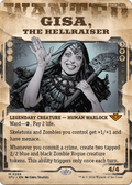 Gisa, the Hellraiser (Showcase) (OTJ-288) - Outlaws of Thunder Junction: (Showcase) (Borderless) Foil