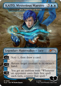 KAITO, Mysterious Maestro - Jace, Unraveler of Secrets (SLD-1590) - Secret Lair Drop / KAITO, Mysterious Maestro (Borderless)