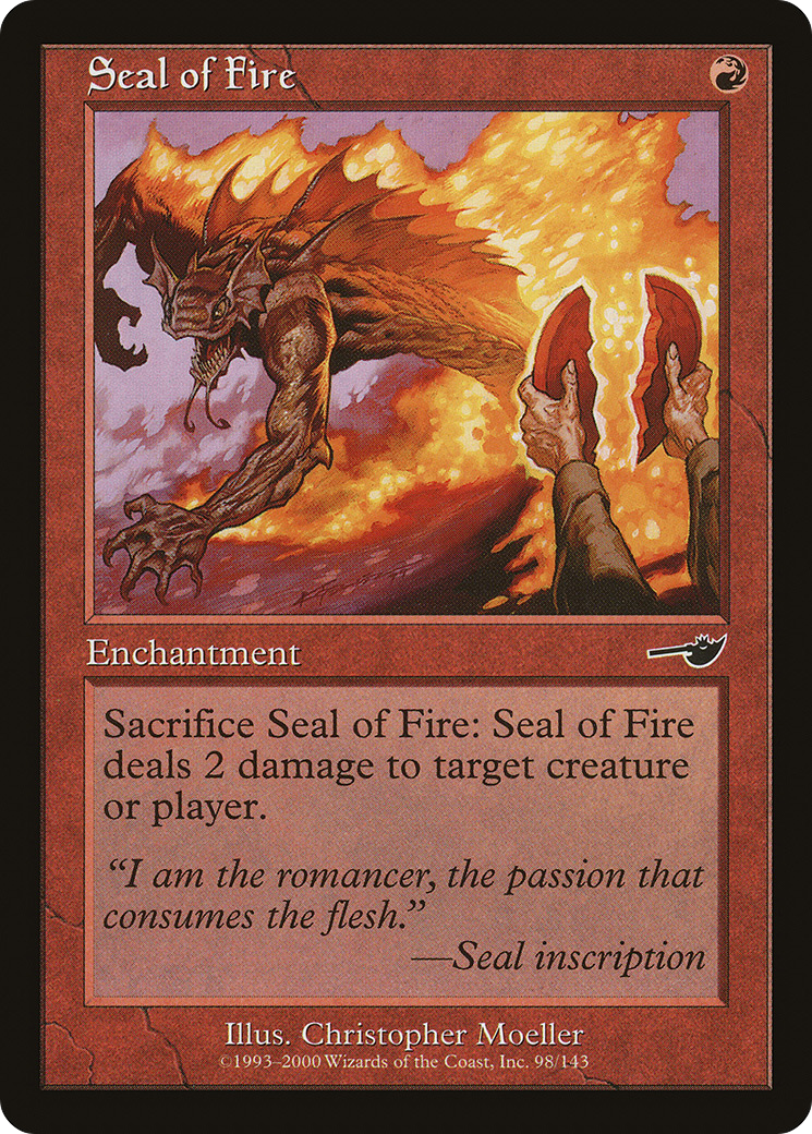 Seal of Fire (NMS-098) - Nemesis
