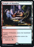 Temple of Abandon (PRE-244S) - Theros Beyond Death Promos Foil